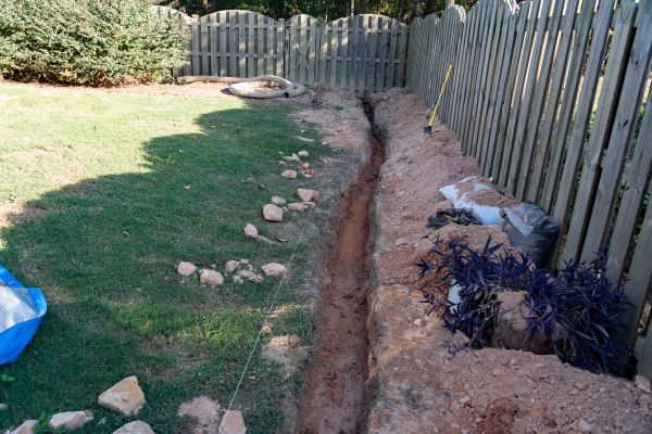 Trench Drain Installation in Hagerstown