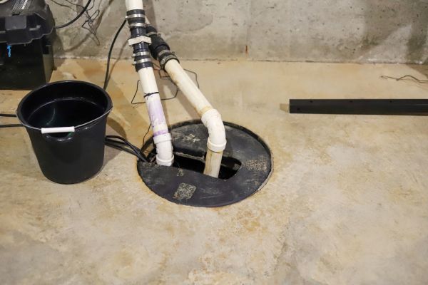 Basement Drainage Installation in Hagerstown