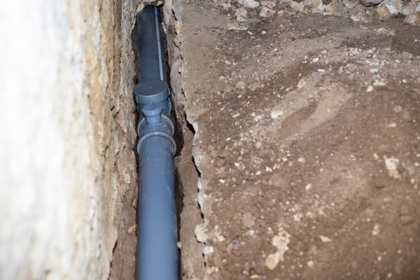 Drain Line Installation in Hagerstown
