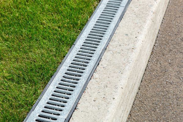 Courtyard Drain Installation in Hagerstown