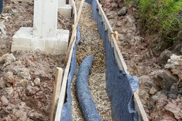French Drain Installation in Hagerstown
